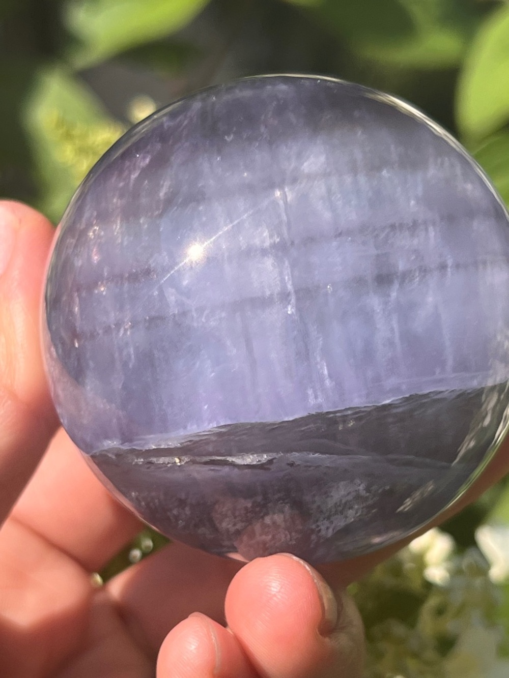 Fluorite (19) sphere | crystal